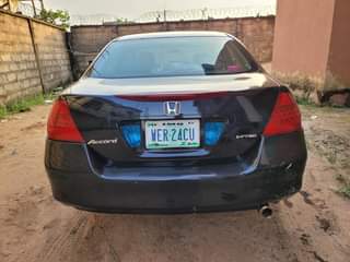 A picture of Honda accord discussion continues 2007 model