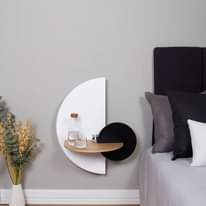 A picture of Floating bedside night stand