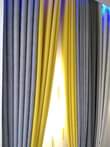 A picture of Curtains and rods