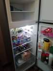 A picture of Hisense double door fridge slightly used
