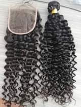 A picture of Indian human hair products