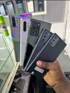 A picture of Note 10 650 S20 5G 650 Note 10 800 Note20