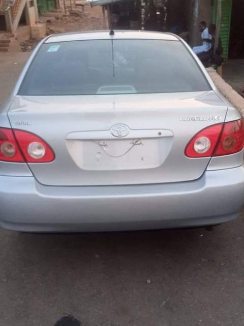 A picture of Toyota Corolla 08 model