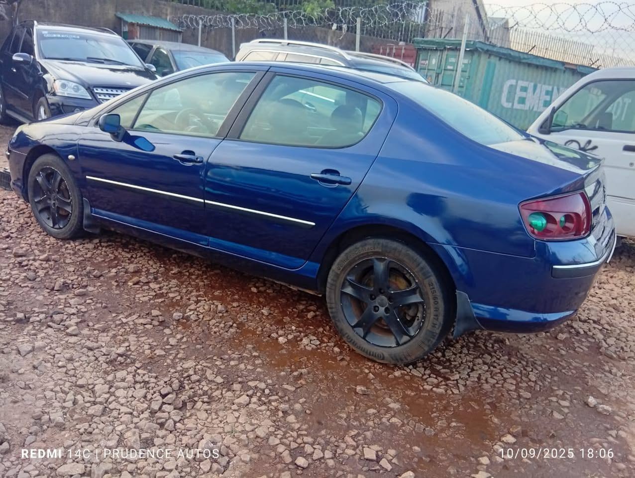 A picture of Peugeot 407 manual 2007 model